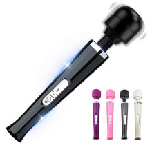 (Black Plug Style) Electric massager powerful 10-speed body relaxation deep tissue muscle relief back