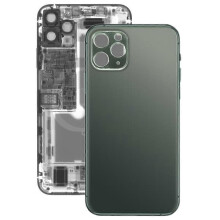 Achterpaneel van glas voor de batterijklep, compatibel met iPhone 11 Pro [DB] Groen