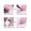 Barsinfi 2 Pcs Ear Piercing Kit Disposable No Pain Safety Unit Tool White 4