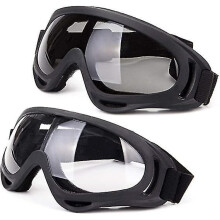 Unisex winddichte skibril met UV-bescherming voor skiën, fietsen, motorrijden en sneeuwscooterrijden.