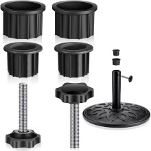 Parasol base accessories handle screws and pole cover
