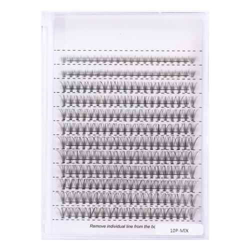 Individual False Eyelashes Black Model 5