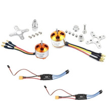 Brushless Motor 2212 1400Kv/2200Kv 2-Pack with ESC