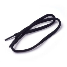 Polyester Shoelace Black 52-54cm