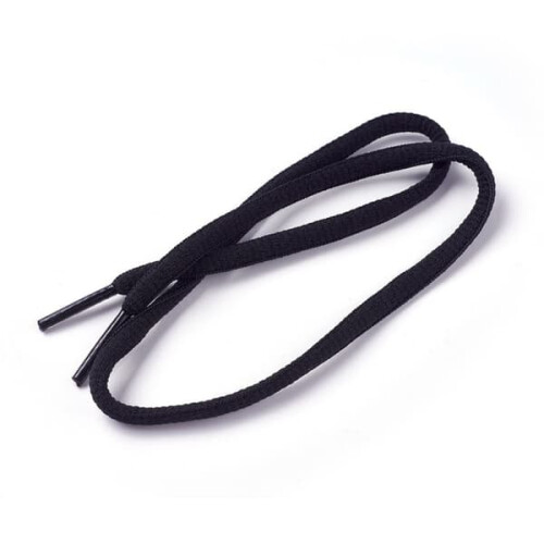 Polyester Shoelace Black 52-54cm