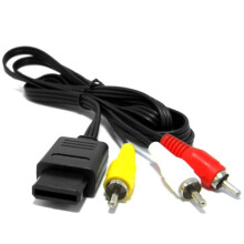 AV Composite Cable for SNES N64 GameCube