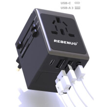 Universal fast travel charger 18W dual USB