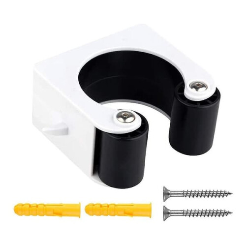 Wall Mounted Hybrid Bike Rack White Large