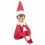 Santa Claus plush doll figure for shelf display 1
