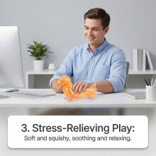 Amz Flash Dachshund Squeeze Toy Fun Decompression Toy Daily Boring Kneading Immersive Decompression Experience