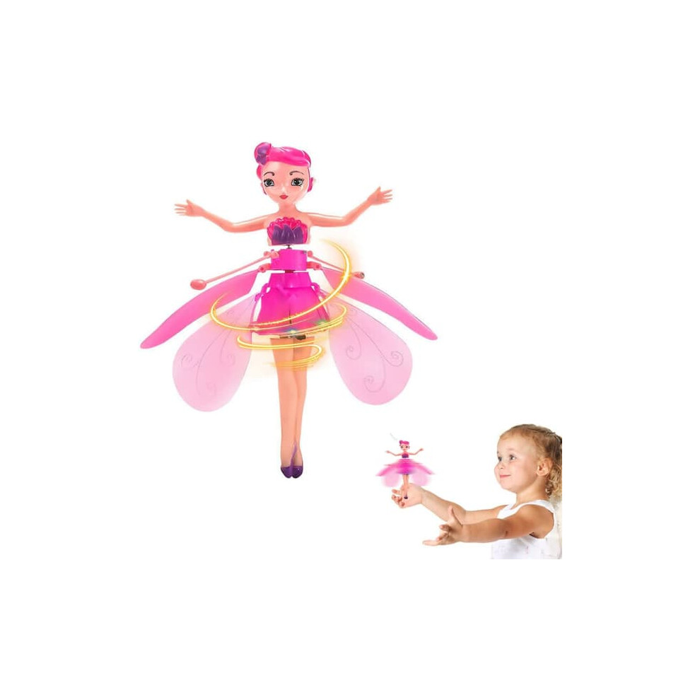 Flying fairy princess doll for girls 1 piece