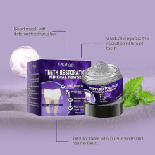 Oralhoe Tooth Powder Keeps Your Teeth Clean And Refreshing for A Long Time. It Protects Your Enamel And Prevents Tooth Decay. Oral Care Tooth Powder