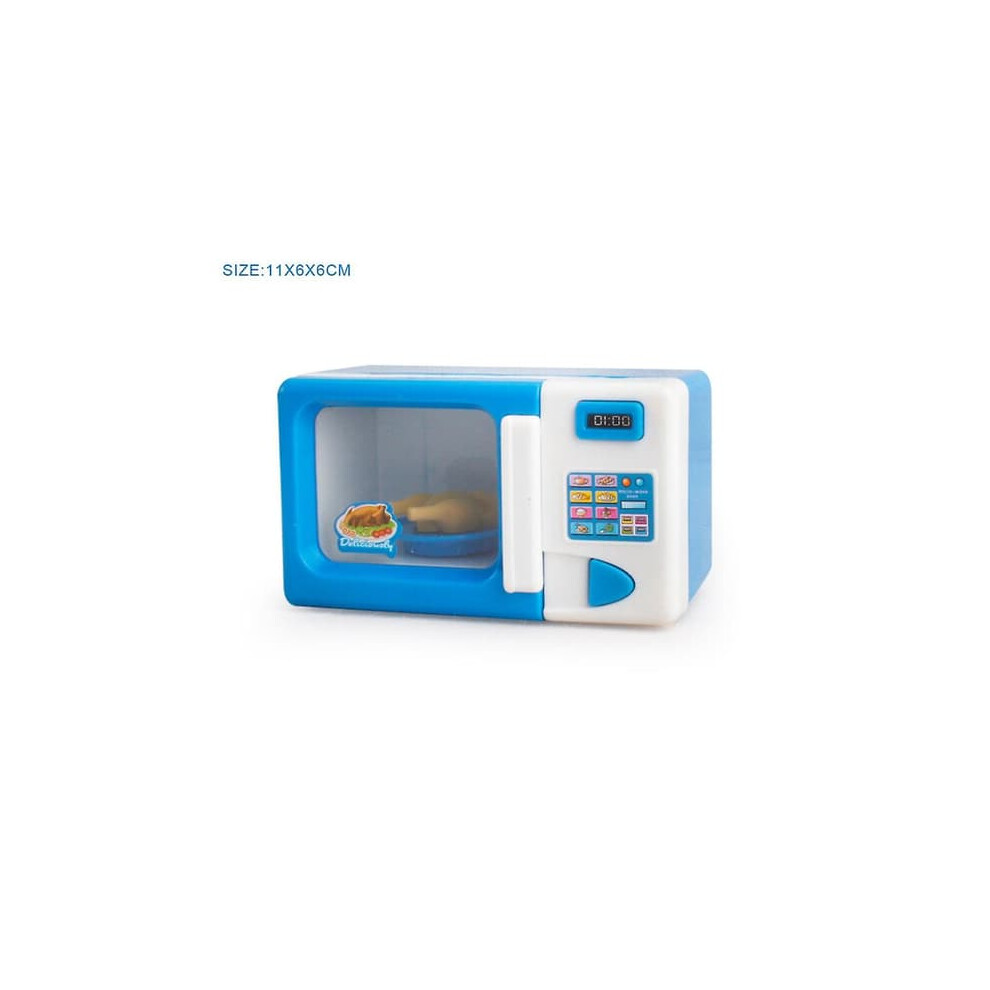 Playhouse Toy Microwave with Light Simulation 1 Piece