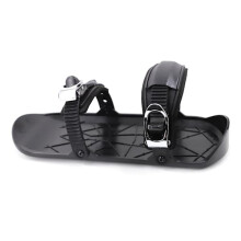 Mini-skischoenen voor volwassenen - Verstelbare bindingen, glasvezelversterkt, metalen ski-randen