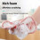 Kiplyki4PCS Éponge lavable réutilisable en microfibre, 2 crochets adhésifs 7