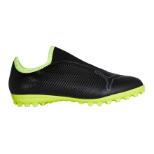 (11 UK Child, Black) Puma Childrens/Kids Finesse Textured Leather Football Boots
