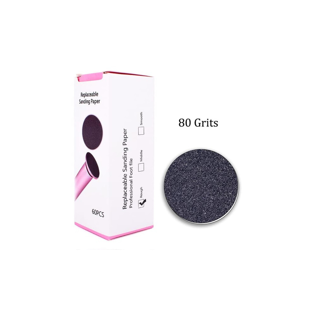 Sandpaper Disc Replacement 80 Grit 60 pcs
