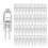 10-pack G4 halogenlampor 20W 12V - Varmvit 1