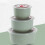 3-Pc Mixing Bowl Set with Lids, Plastic Nesting Bowls for Kitchen Mixing, Serving, Storage - Dishwasher Safe, Various Sizes 4