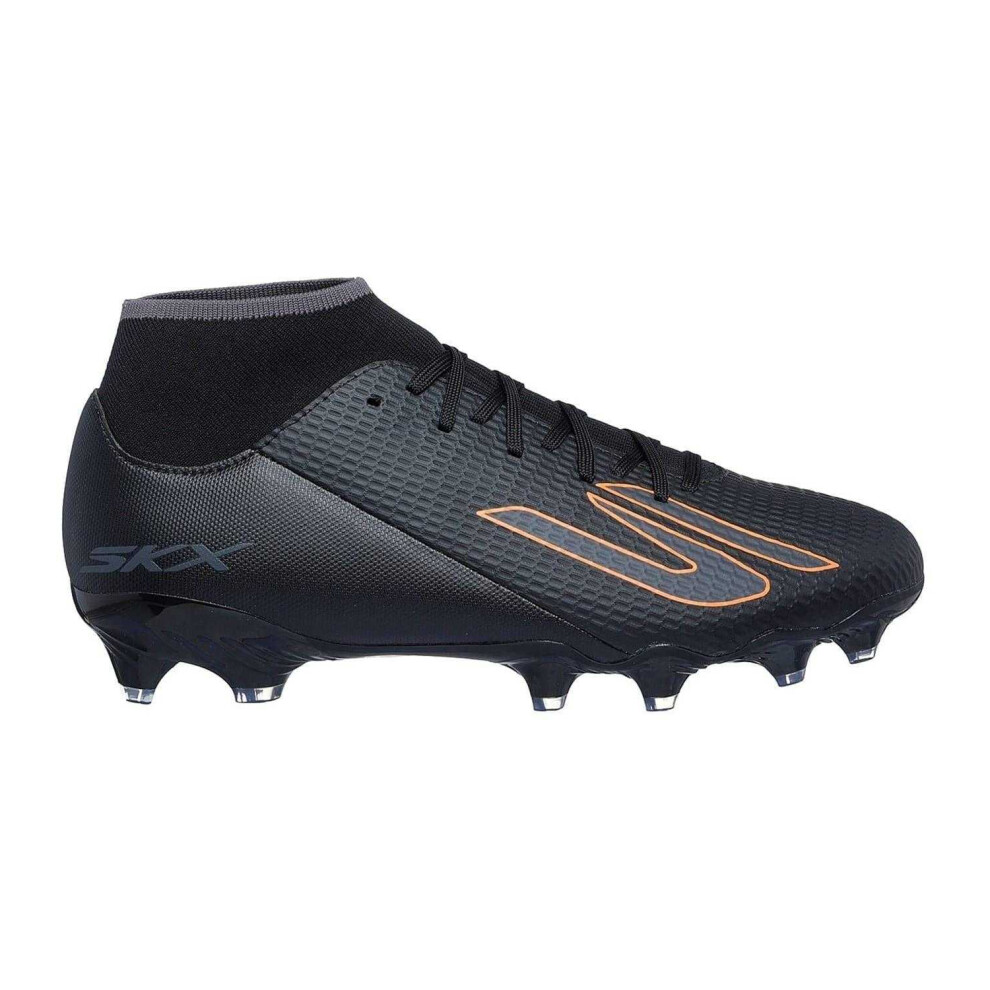 Skechers (11 Uk, Black/Orange) Mens Skx_2 Academy Firm Ground Football Boots