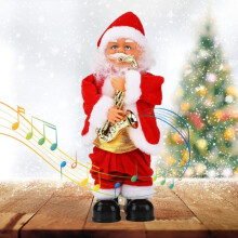 Santa figure dancing and singing electric 1 pc