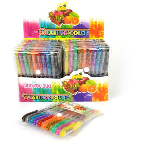 Gel Pens Glitter Multicolour 10 pcs