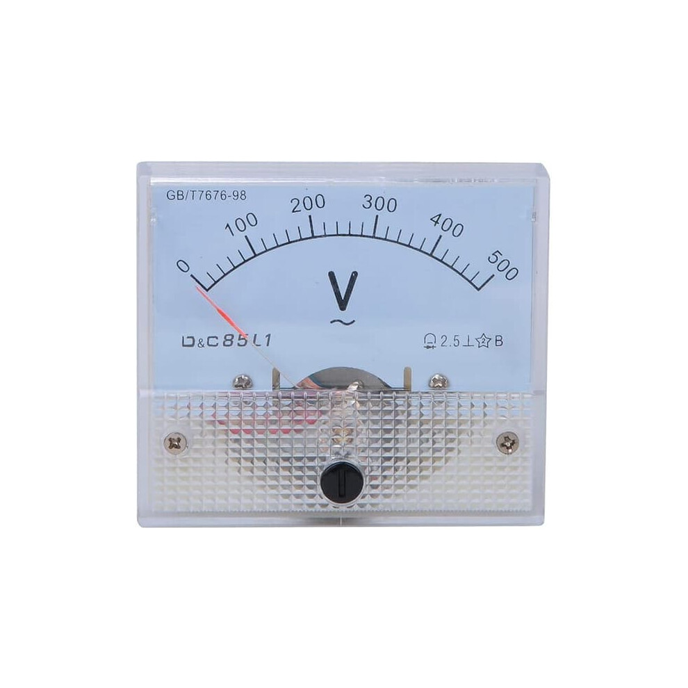 Analog Ac Voltmeter Pointer 0-500V 962125279061