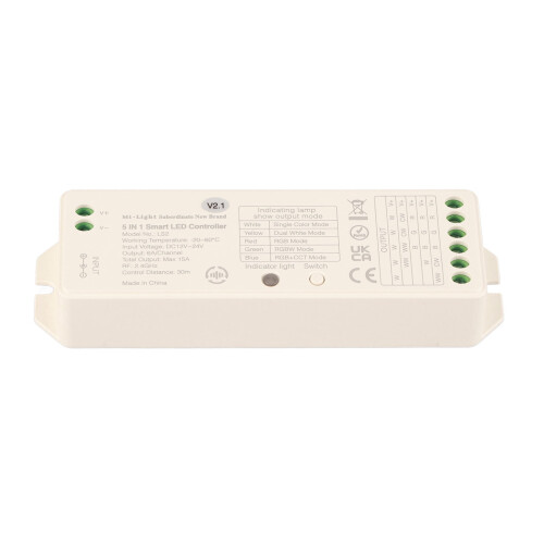 LED-stripcontroller Milight LS2 5-in-1 voor monochrome CCT 1