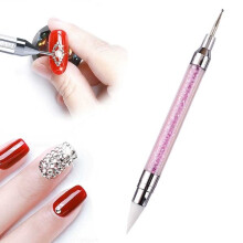 Rhinestone picking pen pink dotting tool