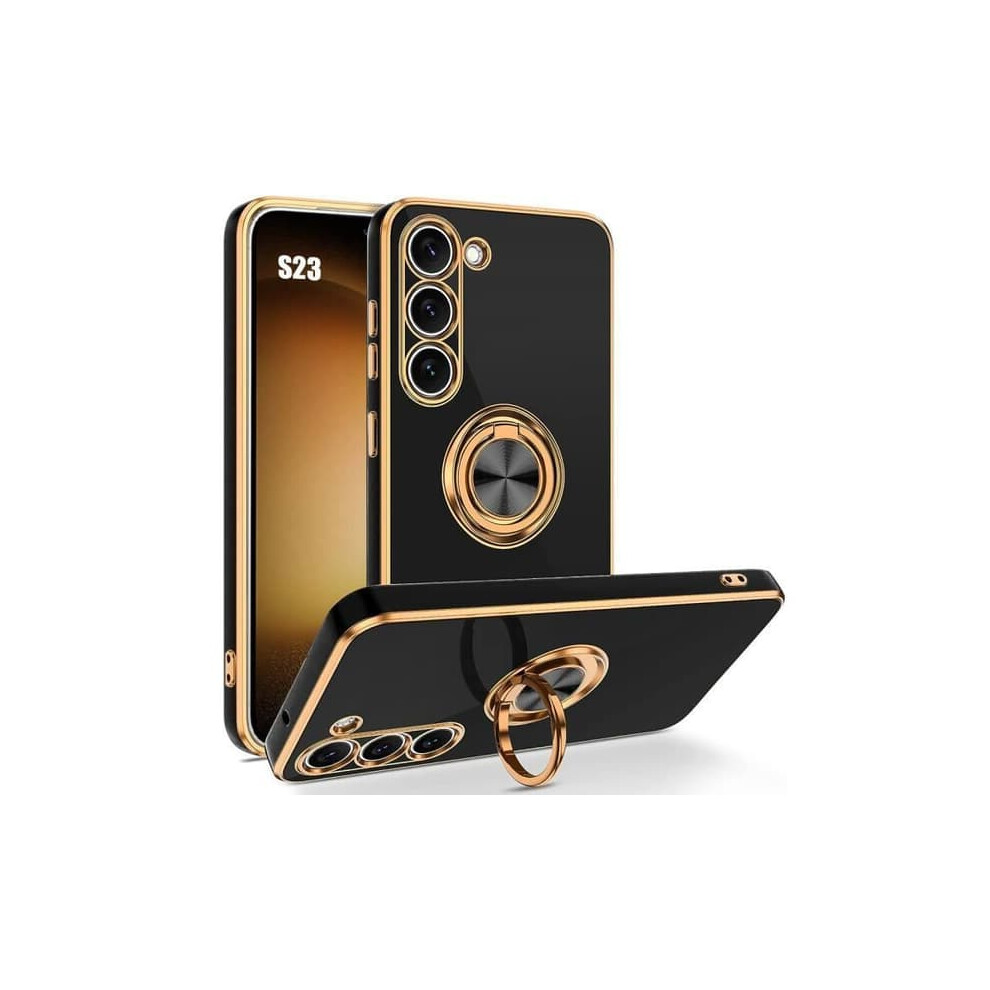 Booling Protective Case For Samsung Galaxy S23 Silicone Gold 962125816198