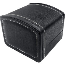 Watch box PU leather square travel case 1 compartment