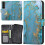 Compatible con Samsung Galaxy S23 - Funda tipo cartera/Funda de mármol 1