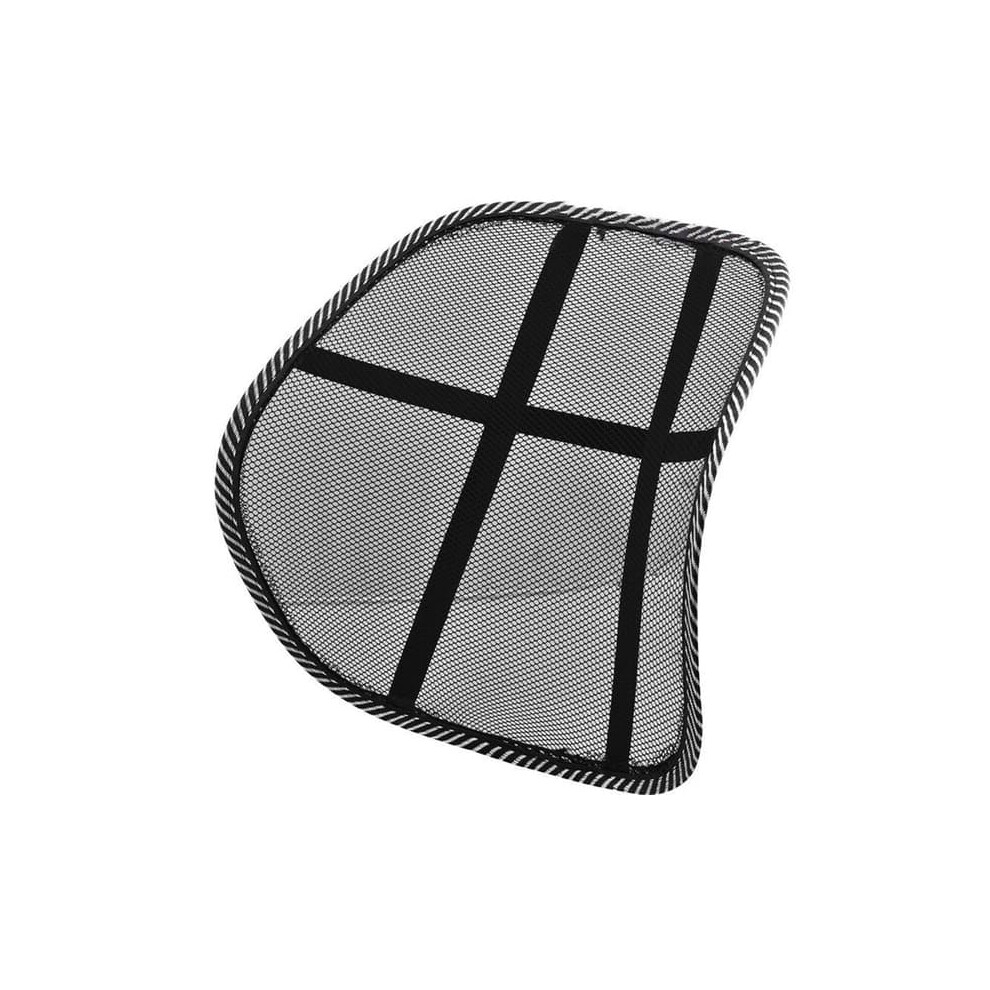 Ergonomic lumbar support backrest for chair and car seat