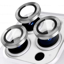 iPhone 15 Pro lens cover silver