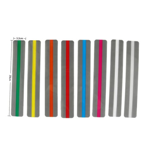 Tiras de lectura / marcapáginas multicolores