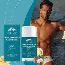 (1PCS) EELHOE Men's Fragrance Bar, Leaves Fragrance For The Body Naturally And Cleanses Dry Skin With A Portable Daily Axillary Bar