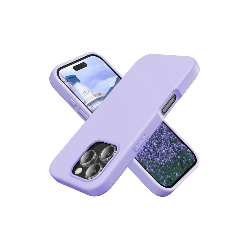 Silicone Case For Iphone 16 Pro 6.1 Inch Purple 900223926760