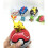 Σετ 4 τεμαχίων Pokéball με φιγούρα δράσης Throw N Pop 1