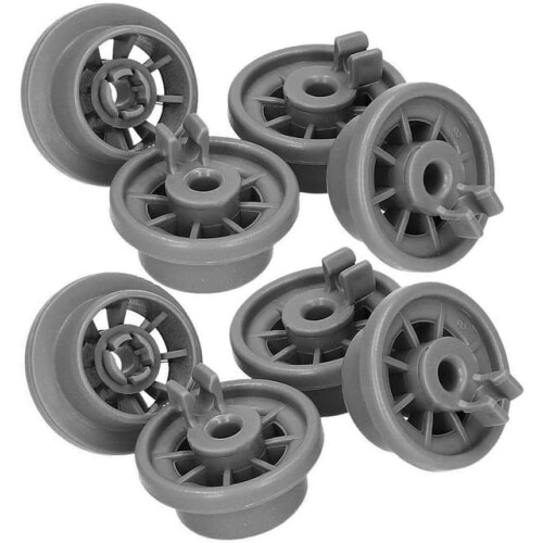 Dishwasher wheels compatible with Bosch 8 pcs