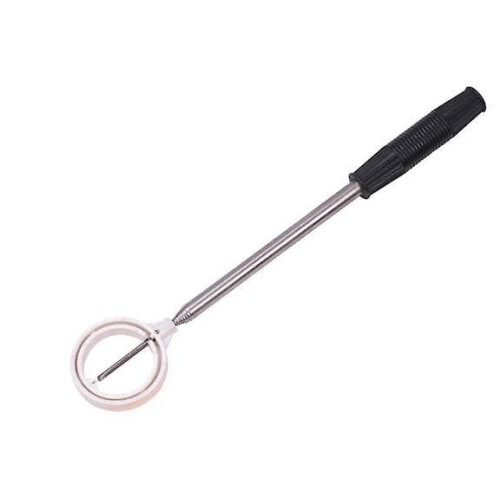 Golf ball picker telescopic stainless steel white