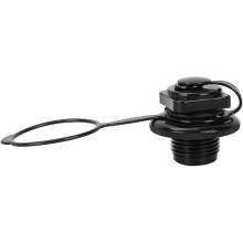 Air Valve for Inflatable Boat Black Plastic Boston Valve