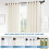 Set de bare de perdea duble Urbanest cu bilă canelată, 5/8", 84"-120", bronz 3