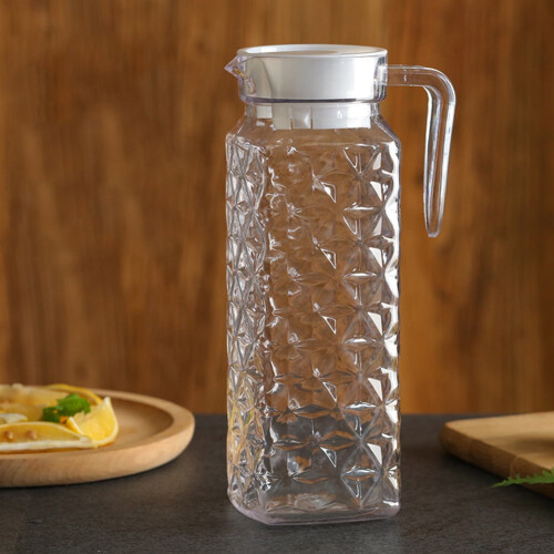 OTVIAP water pitcher with lid, acrylic, 2.5L 2