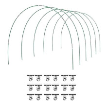 Greenhouse Arches Kit Stainless Fiberglass 36 pcs