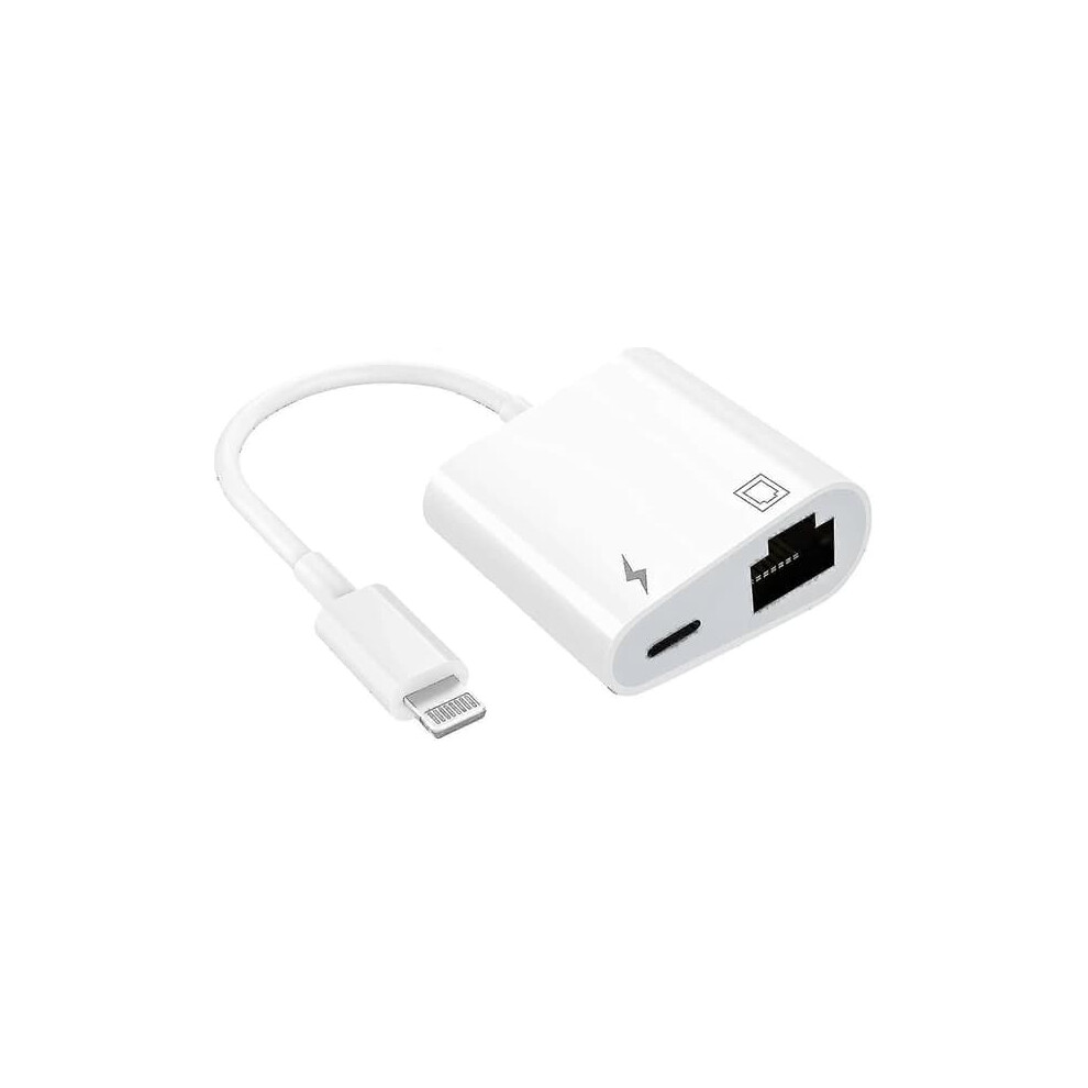 Lightning To Ethernet Adapter With Charging Port 900223922397
