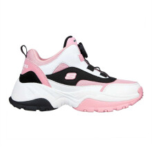 (3 UK, Pink/Black) Skechers Childrens/Kids Kozmiks1 Trainers