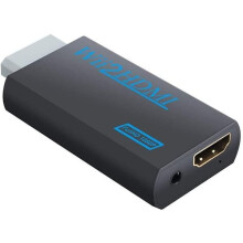 Nintendo Wii konzollal kompatibilis HDMI adapter – Full HD1080p fekete