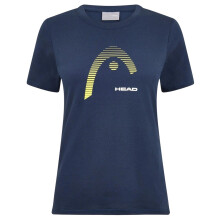 (S, Navy) Head Womens/Ladies Club Lara Graphic Print T-Shirt