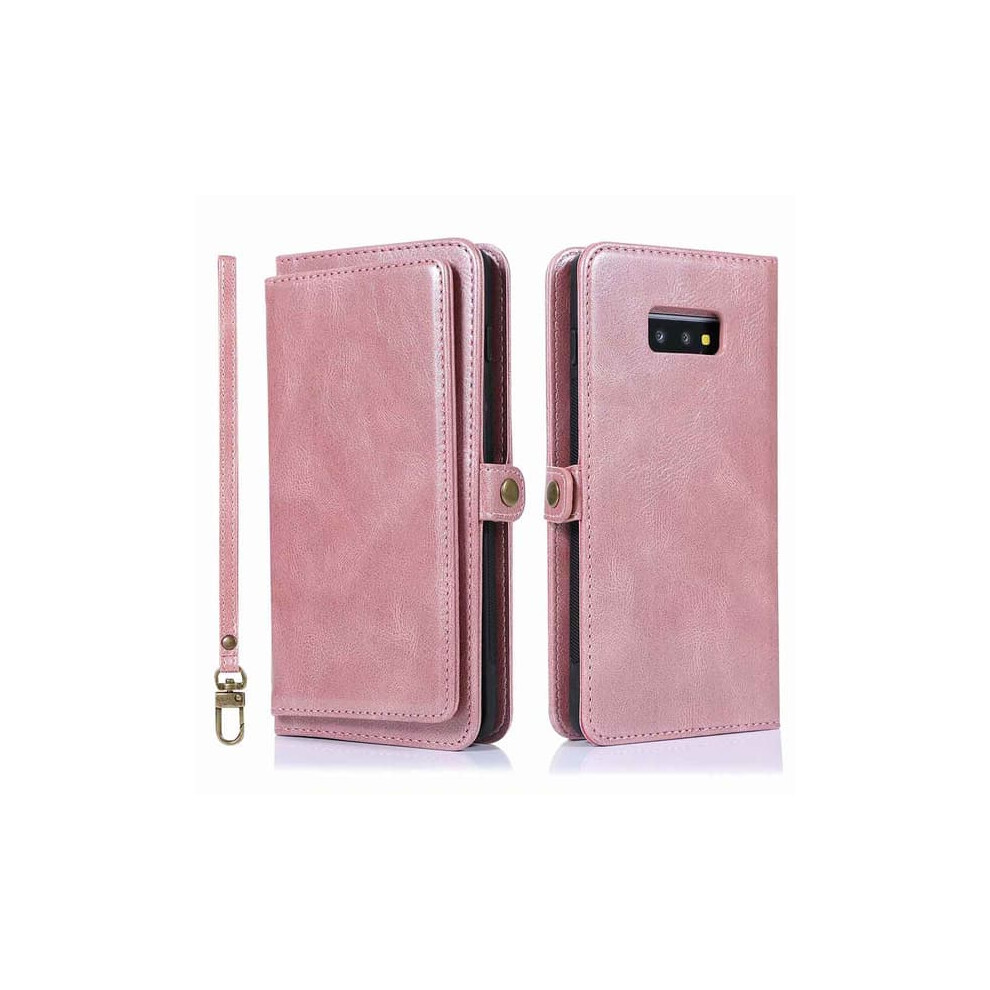 Double Wallet Case For Samsung Galaxy S10 Rose Gold 962029566649