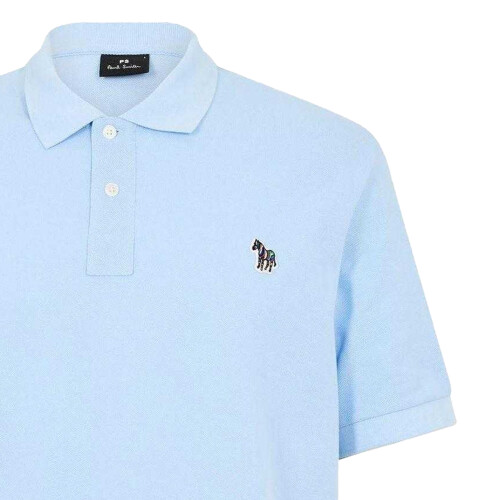Paul Smith (S, Blue) Paul Smith Mens Zebra Regular Polo Shirt 2